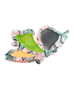 HH0261 Butterfly Hair Claw Green