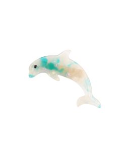 HH0292 Dolphin Hair Clip Blue