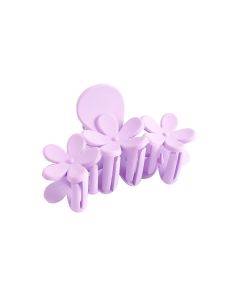HH0307 Flowers Hair Claw Purple