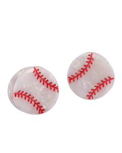 HH0372 Small Baseball Hair Claws Twin Pack