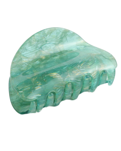 HH0411 Cloud Hair Claw Clip Green