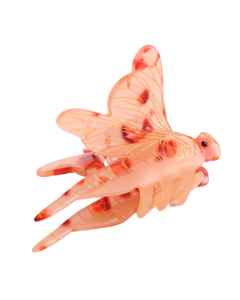 HH0420 Dragonfly Hair Claw Red