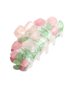 HH0425 Tulips Hair Claw Clip