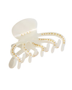 HH0428 Octopus Hair Claw Clip White