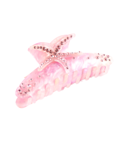 HH0472 Starfish Hair Claw Clip Pink