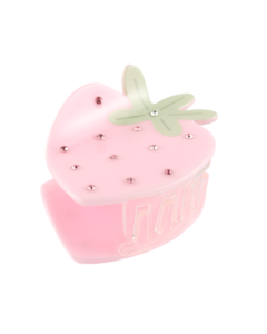 HH0475 Pink Strawberry Hair Claw Clip