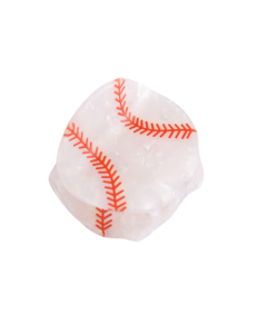 HH0498 Big Baseball Hair Claw Clip