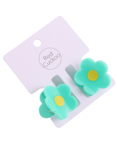 HH0511 Little Flower Claws Twin Pack Teal