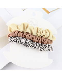 HH0551 Skinny Scrunchies Pack Of 3 Yellow