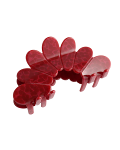 HH0604 Petals Hair Claw Clip Red