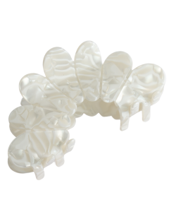 HH0605 Petals Hair Claw Clip Cream
