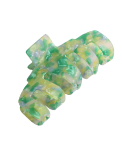 HH0609 Hair Claw Clip Green