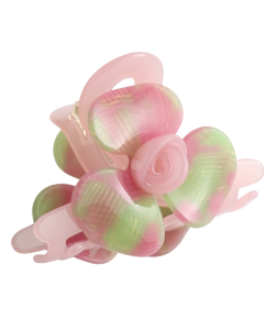 HH0632 Flower Hair Claw Clip Pink