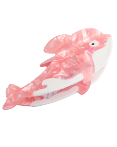 HH0636 Pink Dolphin Hair Claw Clip
