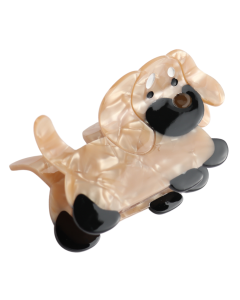 HH0641 Dog Hair Claw Clip Beige