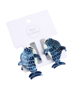HH0661 Whale Hair Claw Twin Pack Blue