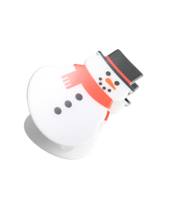 HH0695 Snowman Hair Claw Clip