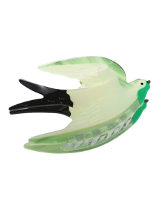 HH0702 Swallow Hair Claw Clip Green