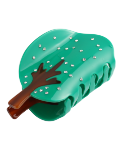 HH0711 Tree Hair Claw Clip Green
