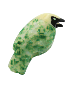 HH0743 Green Bird Hair Claw Clip