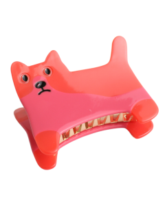 HH0745 Red Cat Hair Claw Clip