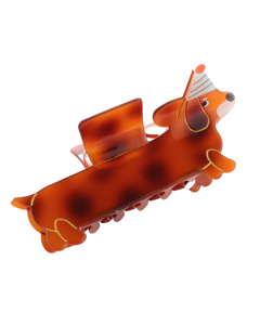 HH0781 Sausage Dog Hair Claw Clip