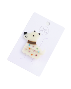 HH0812 Doggy Hair Clip White