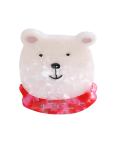 HH0828 Bear Head Hair Claw Clip