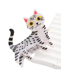 HH0831 Tiger Cat Hair Claw Clip