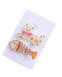 HH0847 Cat Hair Clips Pack Of 2