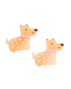HH0851 Dog Hair Clips Twin Pack Beige