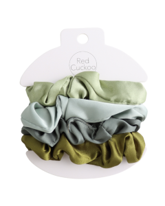HH0882 Scrunchies Pack Of 4 Green