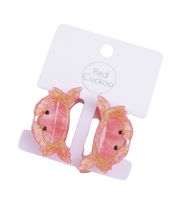 HH0950 Little Crab Hair Claw Clips Twin Pack