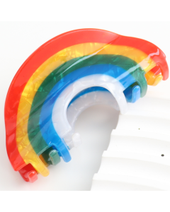 HH0952 Rainbow Hair Claw Clip