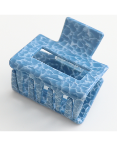 HH0978 Square Hair Claw Blue