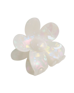 HH1006 Flower Hair Claw Clip Cream