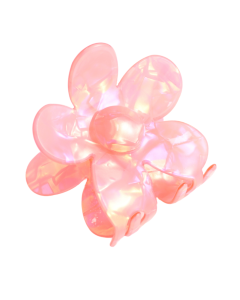 HH1008 Flower Hair Claw Clip Pink