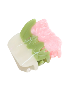 HH1015 Tulips Hair Claw Clip Pink