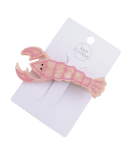 HH1033 Pink Lobster Hair Clip