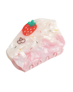 HH1085 Strawberry Cake Hair Claw Clip