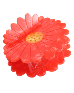 HH1159 Flower Hair Claw Clip Red