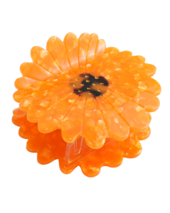 HH1161 Flower Hair Claw Clip Orange
