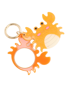 HH1197 Crab Mirror Keyring