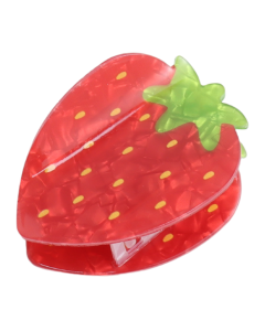 HH1208 Strawberry Hair Claw Clip Red