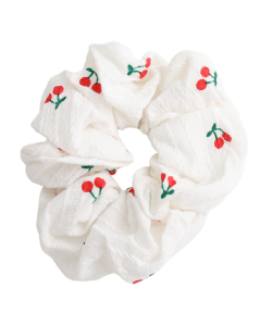 HH1224 Cherries Hair Scrunchie