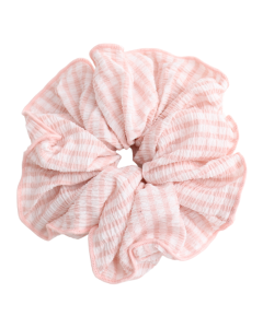 HH1225 Stripes Hair Scrunchie Pink