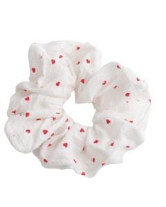 HH1227 Hearts Hair Scrunchie