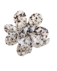 HH1239 Flower Hair Claw Clip Cream