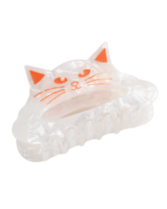 HH1250 Cat Hair Claw Clip White