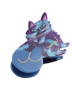 HH1254 Cat Hair Claw Clip Blue